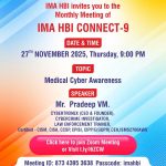 IMA HBI CONNECT-9: Medical Cyber Awareness – November 2025